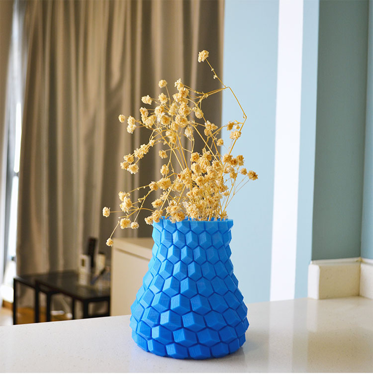 3D Printed Plastic Vase