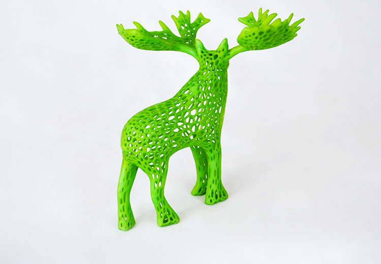 3D Printed Stereoscopic Fawn