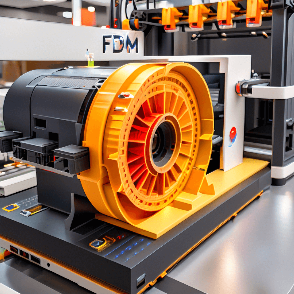 The process of FDM 3D printing