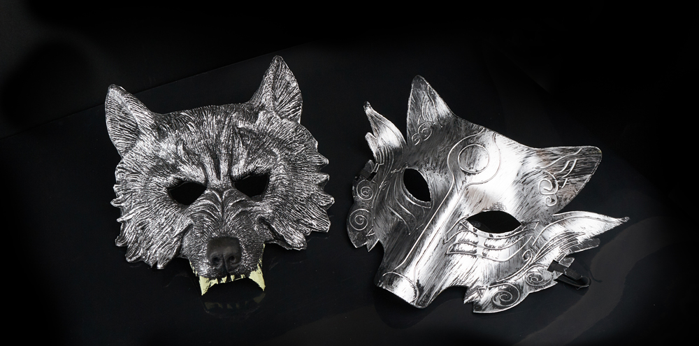 3D printed exquisite animal mask model